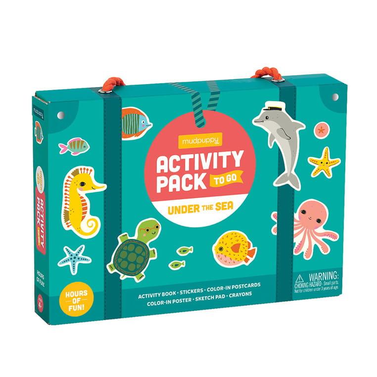Mudpuppy: zestaw kreatywny Activity Pack to Go Ocean - Noski Noski