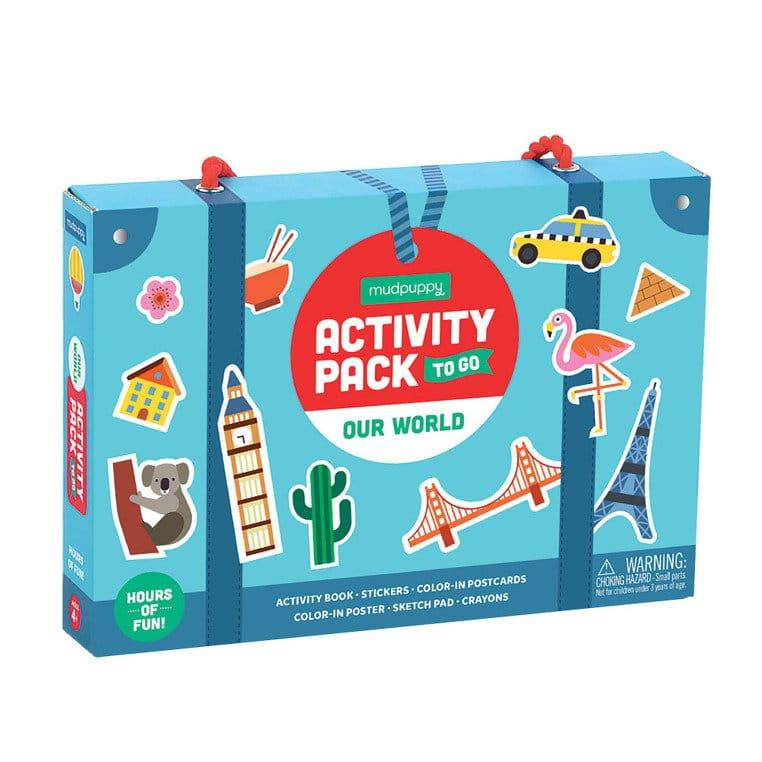 Mudpuppy: zestaw kreatywny Activity Pack to Go Podróże - Noski Noski