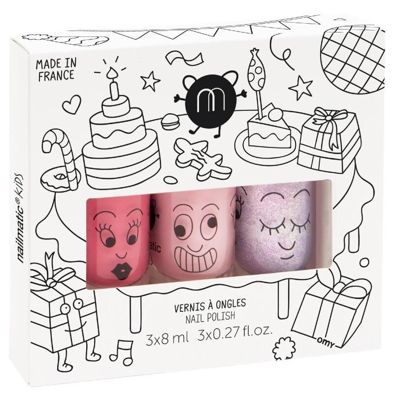 Nailmatic: lakier do paznokci dla dzieci Nail Polish 3 szt. - Noski Noski