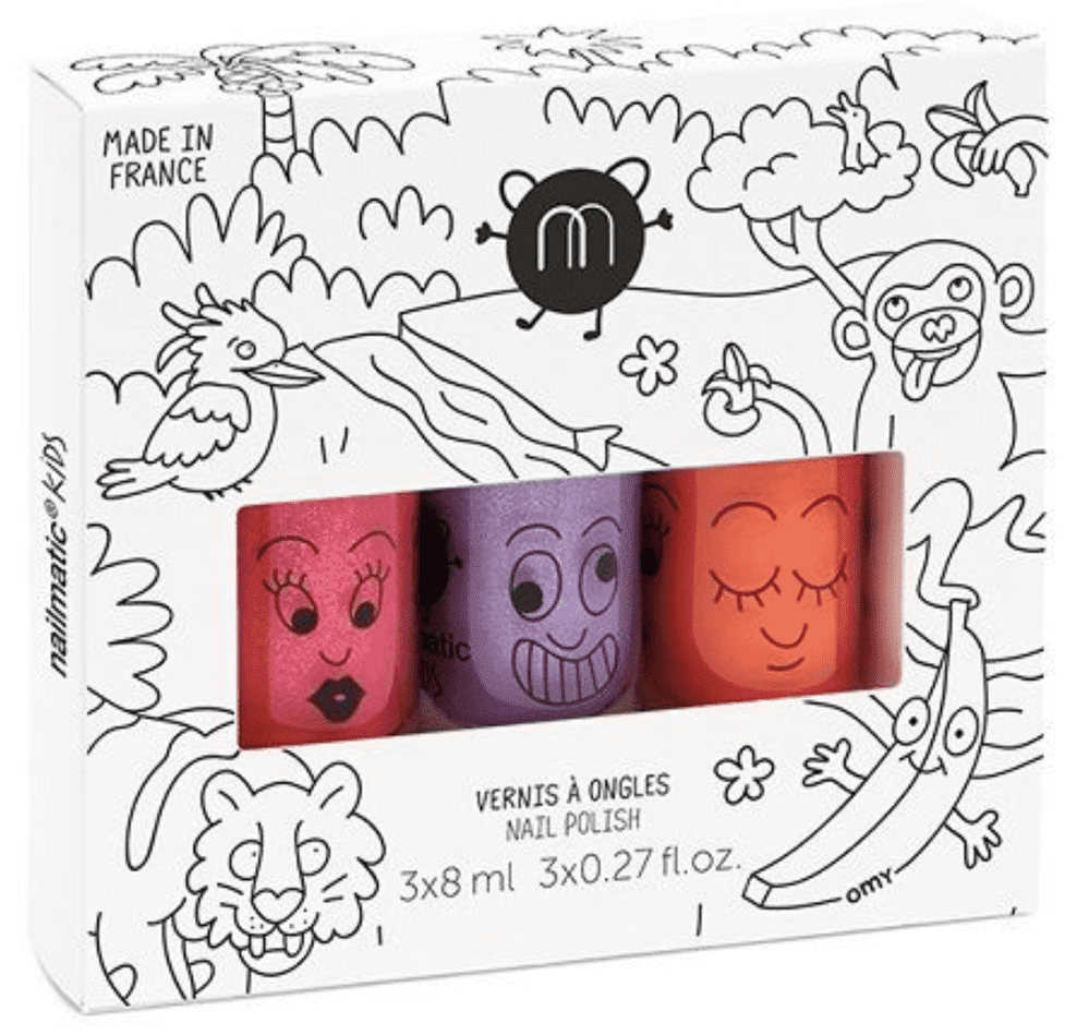Nailmatic: lakier do paznokci dla dzieci Nail Polish 3 szt. - Noski Noski