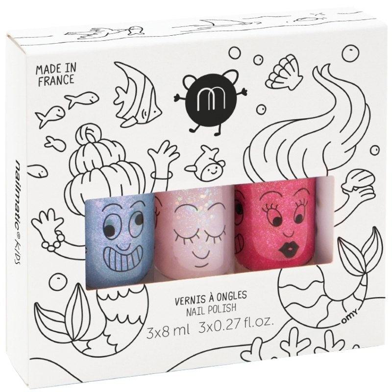 Nailmatic: lakier do paznokci dla dzieci Nail Polish 3 szt. - Noski Noski