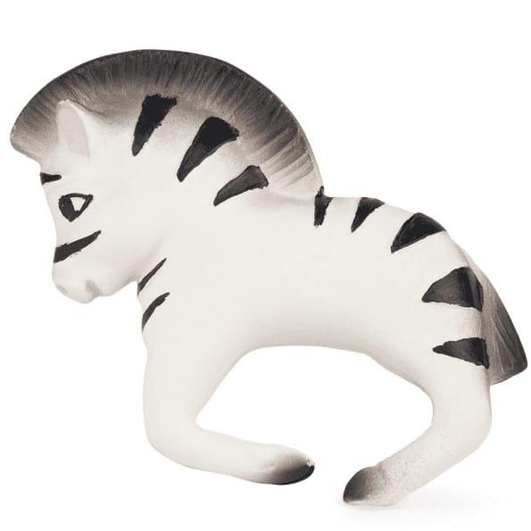 Oli and Carol: kauczukowy gryzak bransoletka zebra Zoe - Noski Noski