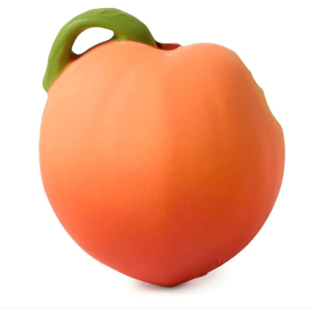 Oli and Carol: kauczukowy gryzak brzoskwinia Palm Peach - Noski Noski