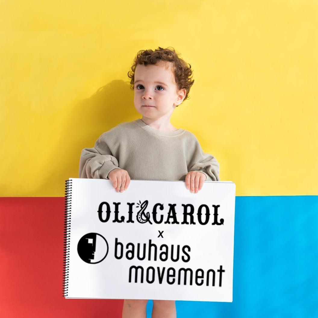 Oli and Carol: okrągły gryzak figury geometryczne Bauhaus - Noski Noski