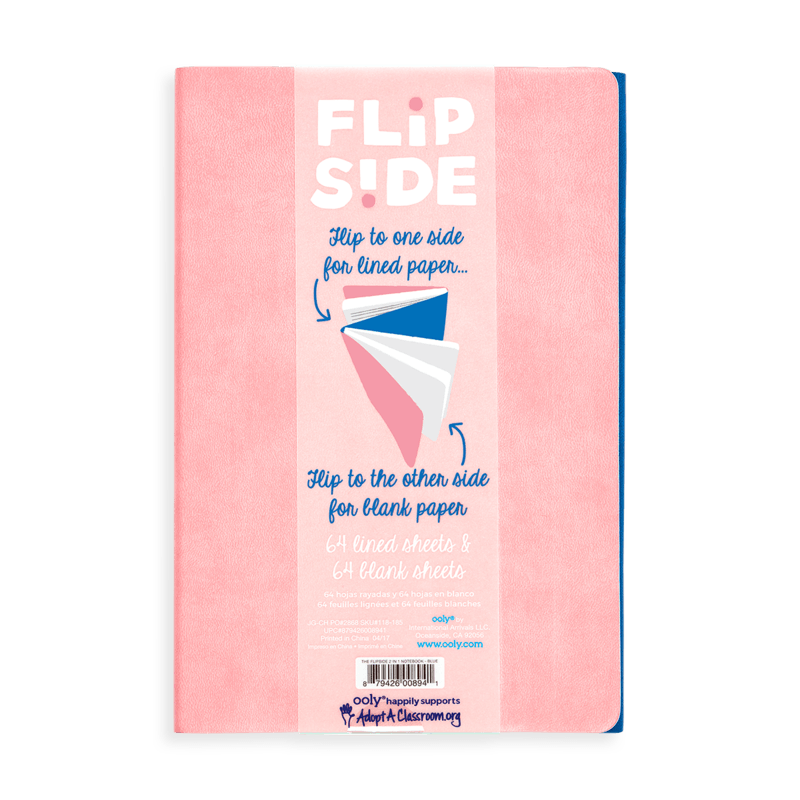 Ooly: dwustronny notatnik 2-in-1 Flipside Notebook - Noski Noski