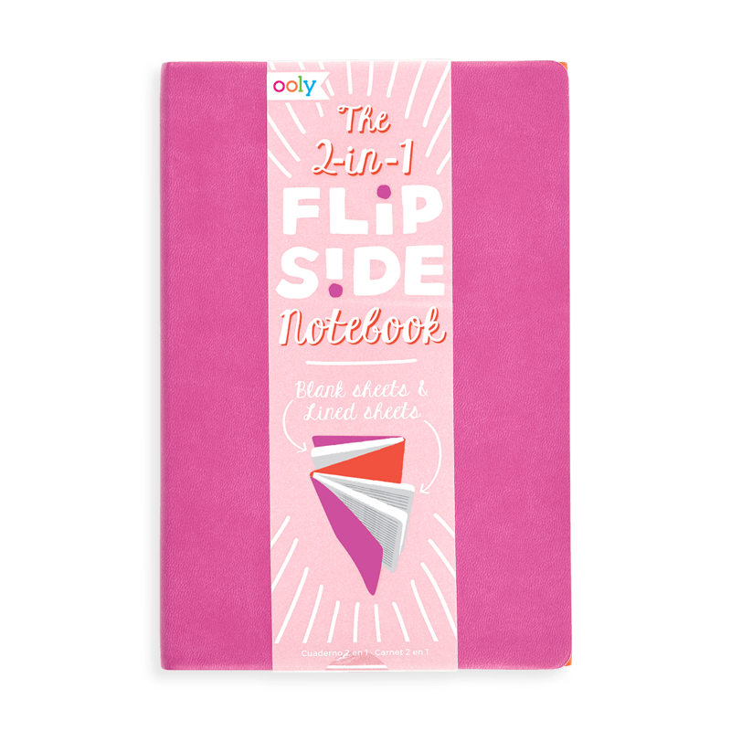 Ooly: dwustronny notatnik 2-in-1 Flipside Notebook - Noski Noski