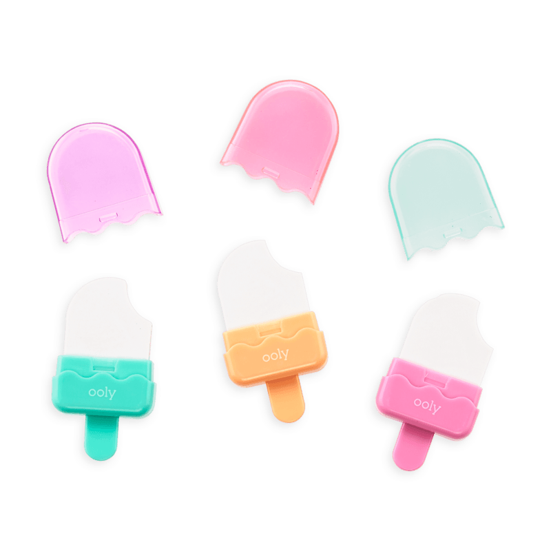Ooly: gumki lody na patyku Icy Pop Erasers - Noski Noski