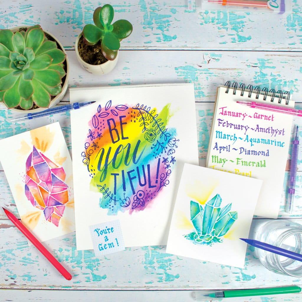 Ooly: kaligraficzne flamastry z dwiema końcówkami Calligraphy Duo - Noski Noski