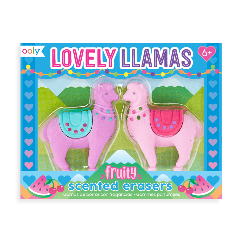 Ooly: pachnące gumki lamy Lovely Llamas - Noski Noski