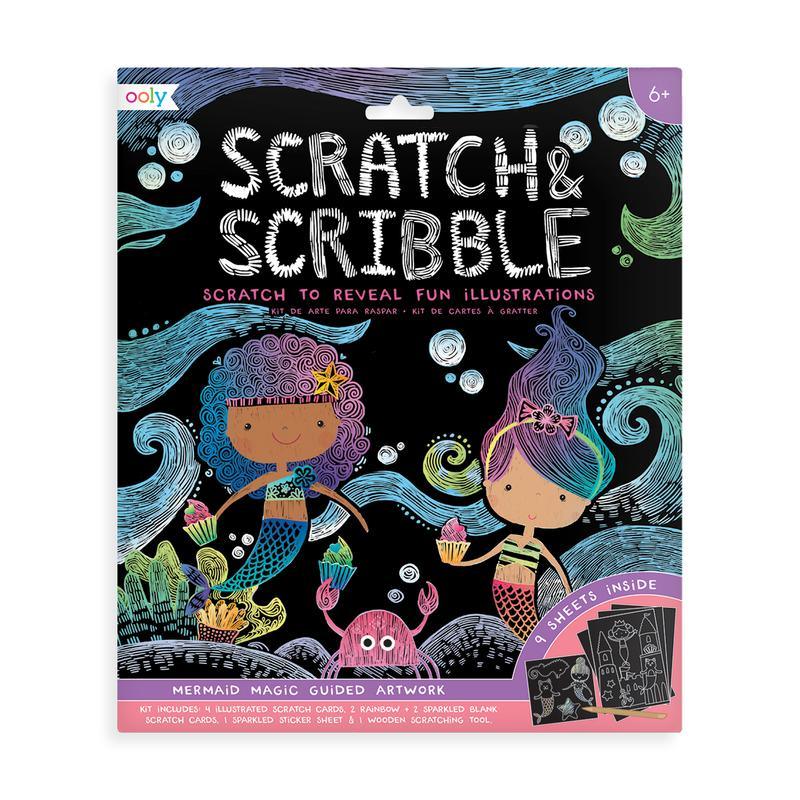 Ooly: wydrapywanka Scratch & Scribble - Noski Noski