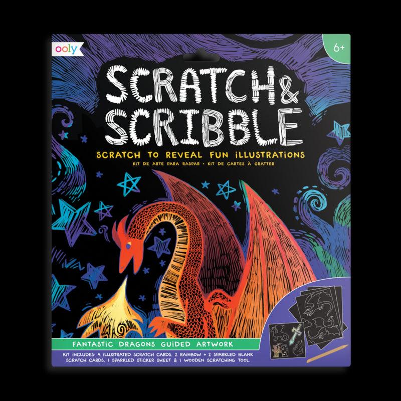 Ooly: wydrapywanka Scratch & Scribble - Noski Noski