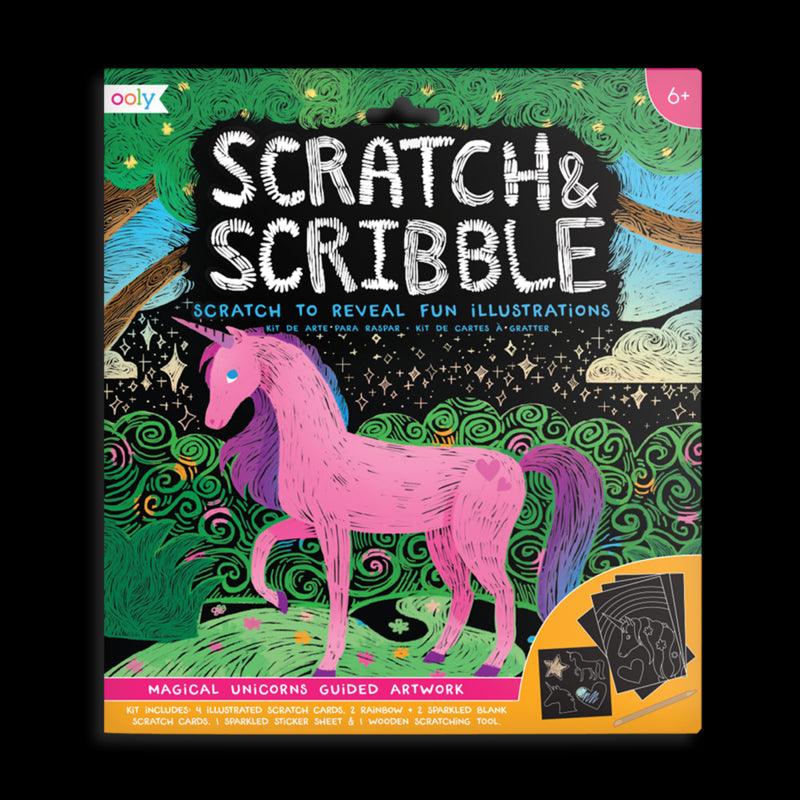Ooly: wydrapywanka Scratch & Scribble - Noski Noski