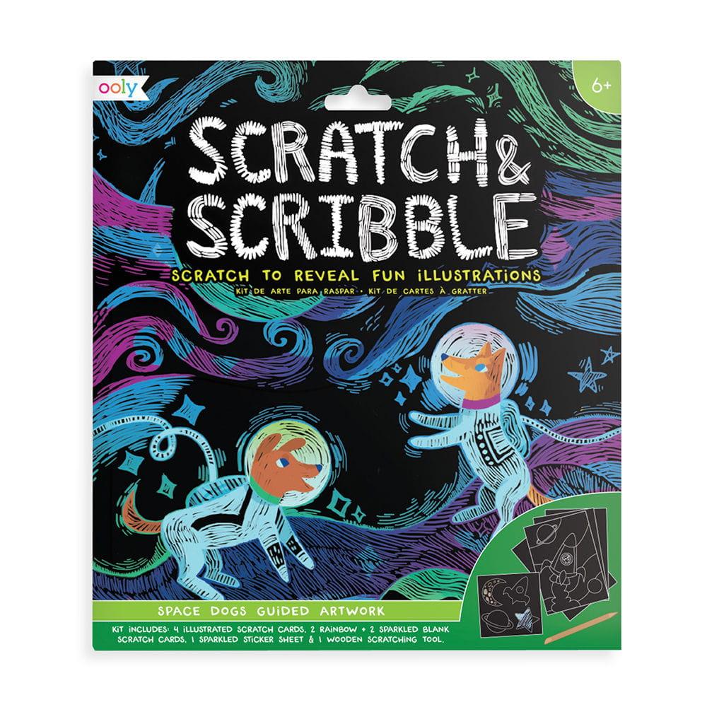 Ooly: wydrapywanka Scratch & Scribble - Noski Noski