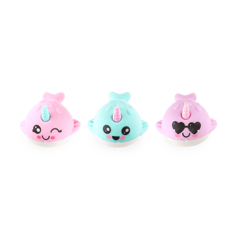 Ooly: zapachowe gumki narwale Nom Nom Narwhals - Noski Noski