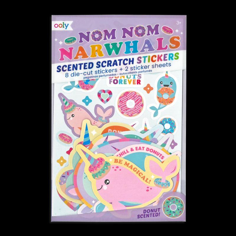 Ooly: zestaw prezentowy Nom Nom Narwhals - Noski Noski