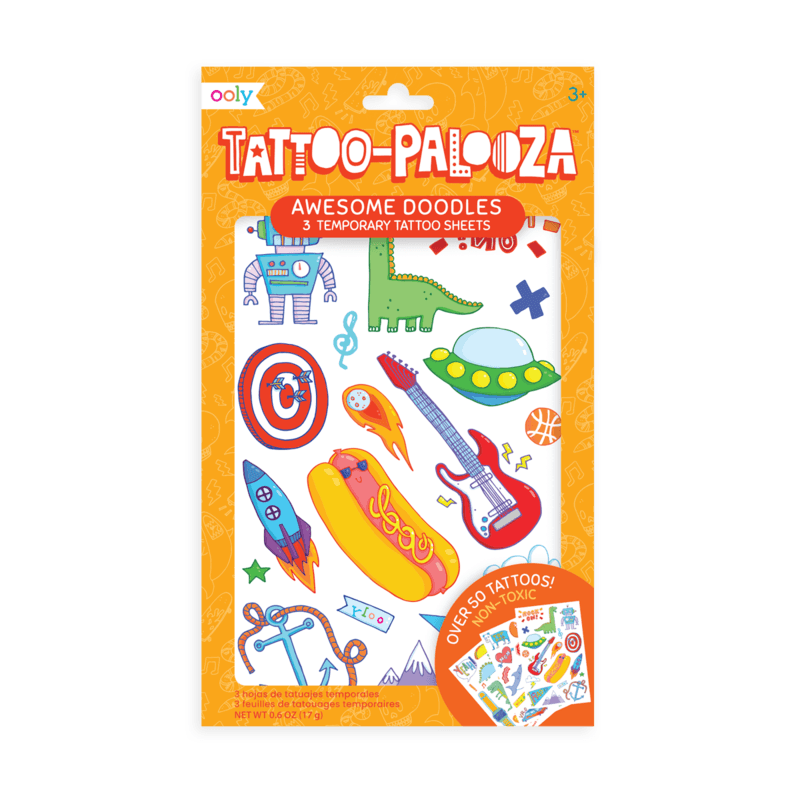 Ooly: zmywalne tatuaże Tatoo-Palooza - Noski Noski