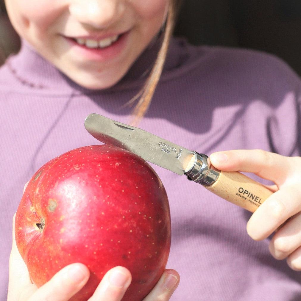 MON PREMEIR OPINEL : Couteau de poche pliant pour enfant - Lame en acier  inoxydable de 7,4 cm - Marque Opinel