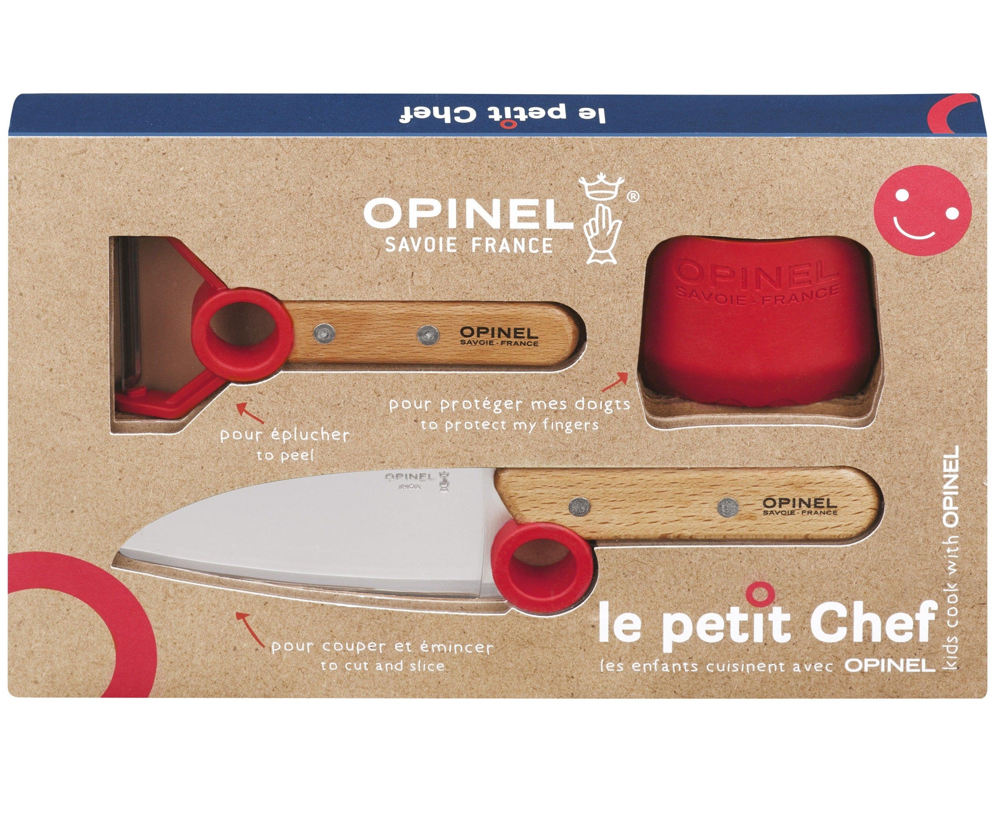 Opinel: zestaw szefa kuchni Le Petit Chef Red - Noski Noski