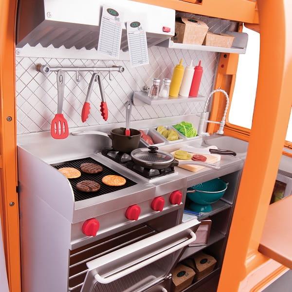 Our Generation: auto dla lalek Grill To Go Food Truck - Noski Noski