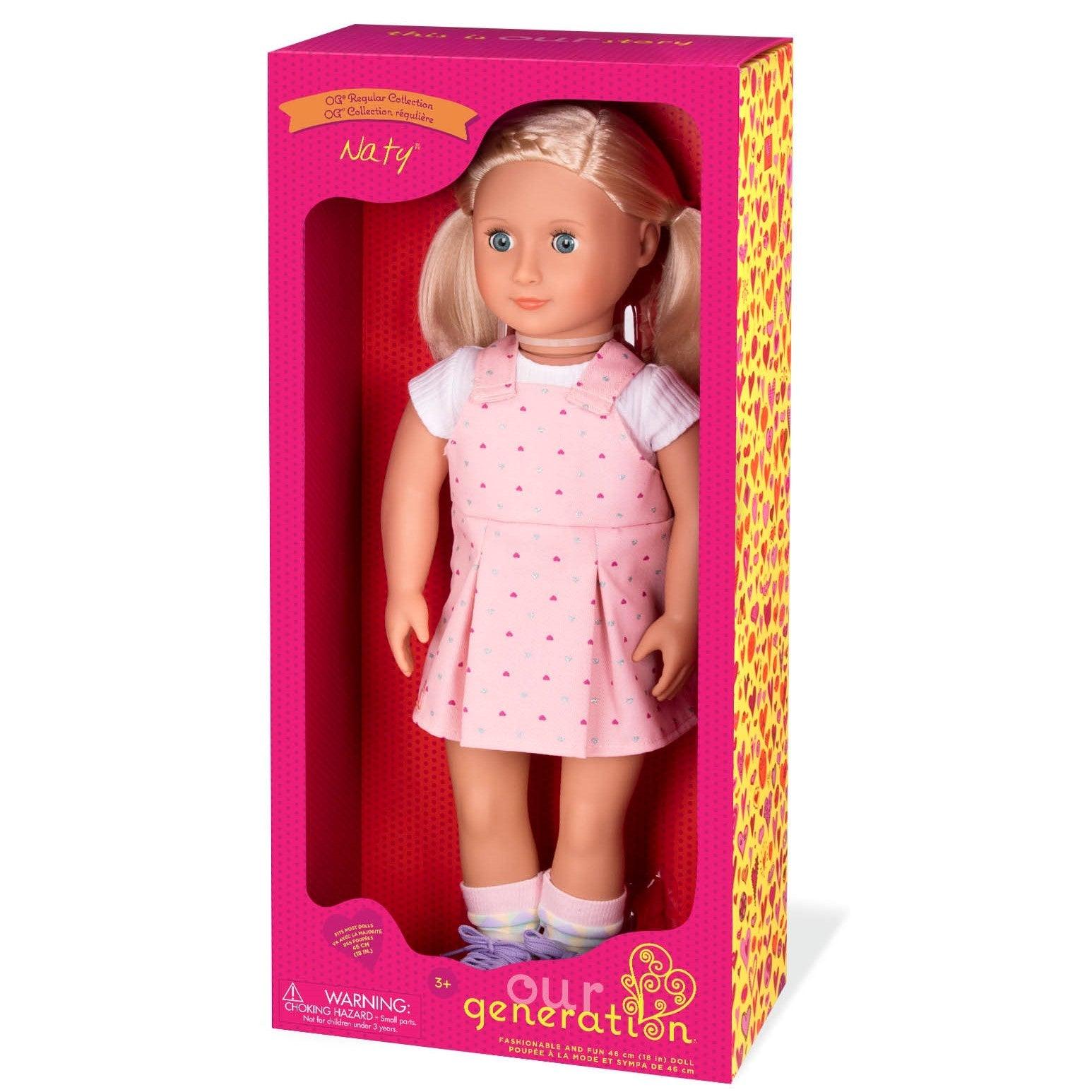 Our Generation: lalka Naty 46 cm - Noski Noski