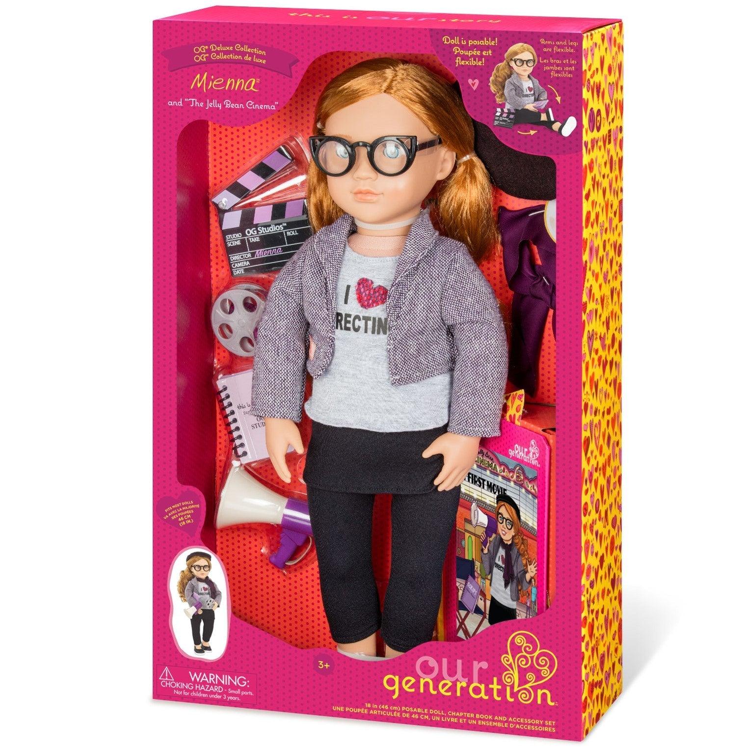 Our Generation: lalka reżyserka Mienna 46 cm - Noski Noski