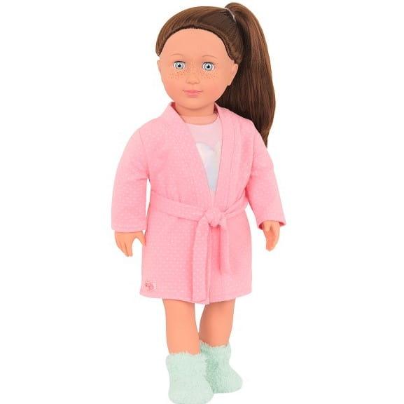 Our Generation: lalka w szlafroku Lake 46 cm - Noski Noski