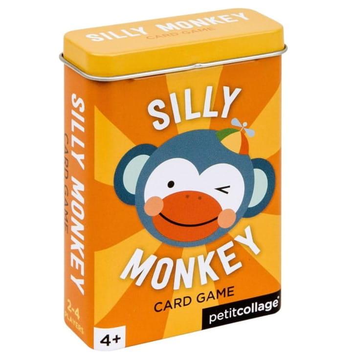 Petit Collage: gra karciana małpki Silly Monkey - Noski Noski