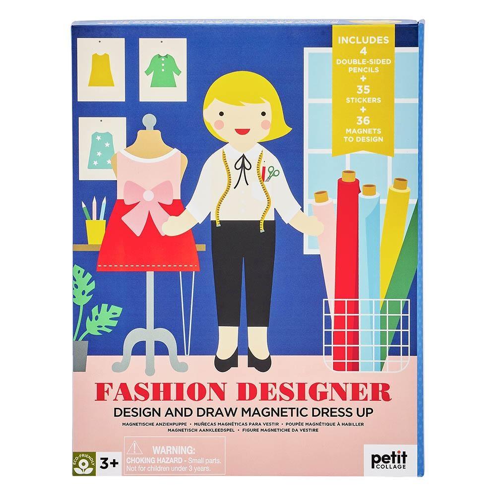Petit Collage: magnetyczna ubieranka Fashion Designer - Noski Noski