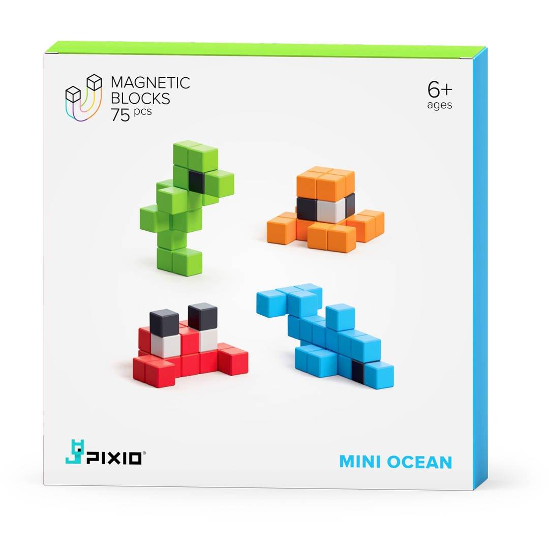 Pixio: klocki magnetyczne Story Series Mini Ocean 75 el. - Noski Noski