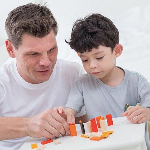 Plan Toys: mini gra Domino Race - Noski Noski