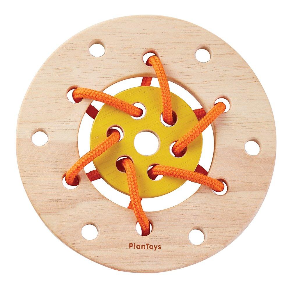 Plan Toys: okrągła przewlekanka Lacing Ring - Noski Noski