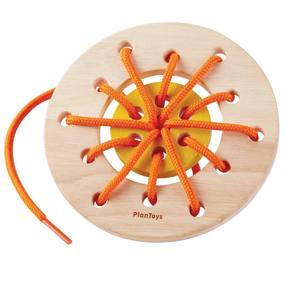 Plan Toys: okrągła przewlekanka Lacing Ring - Noski Noski