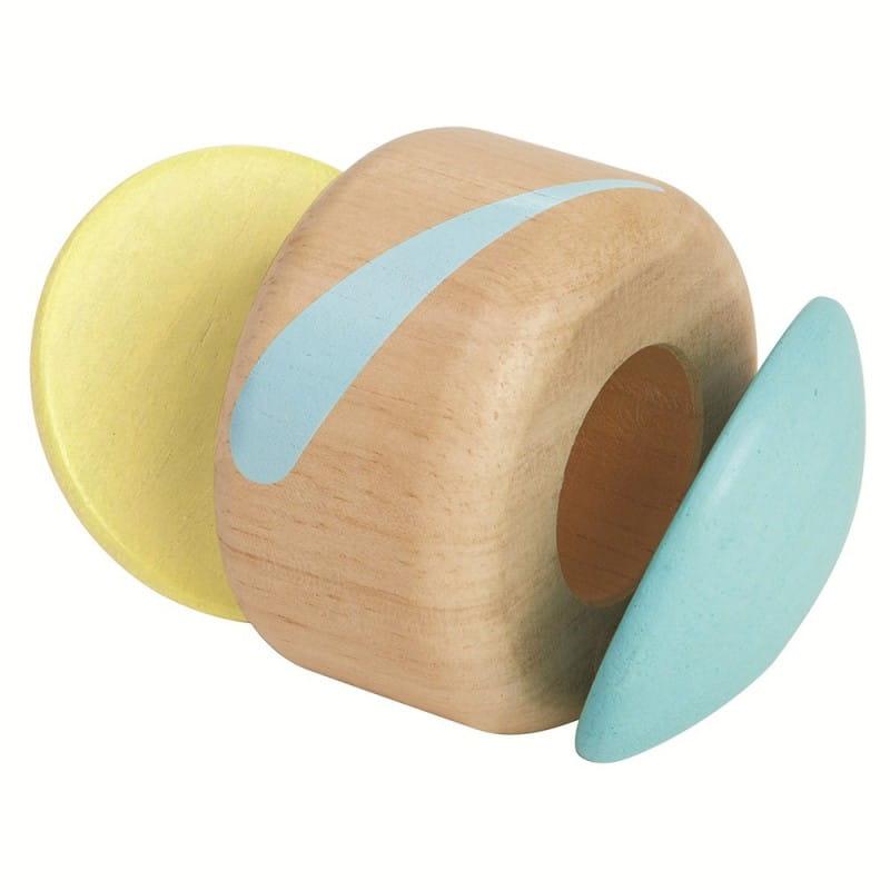 Plan Toys: pastelowa zabawka dla niemowląt Clapping Roller - Noski Noski