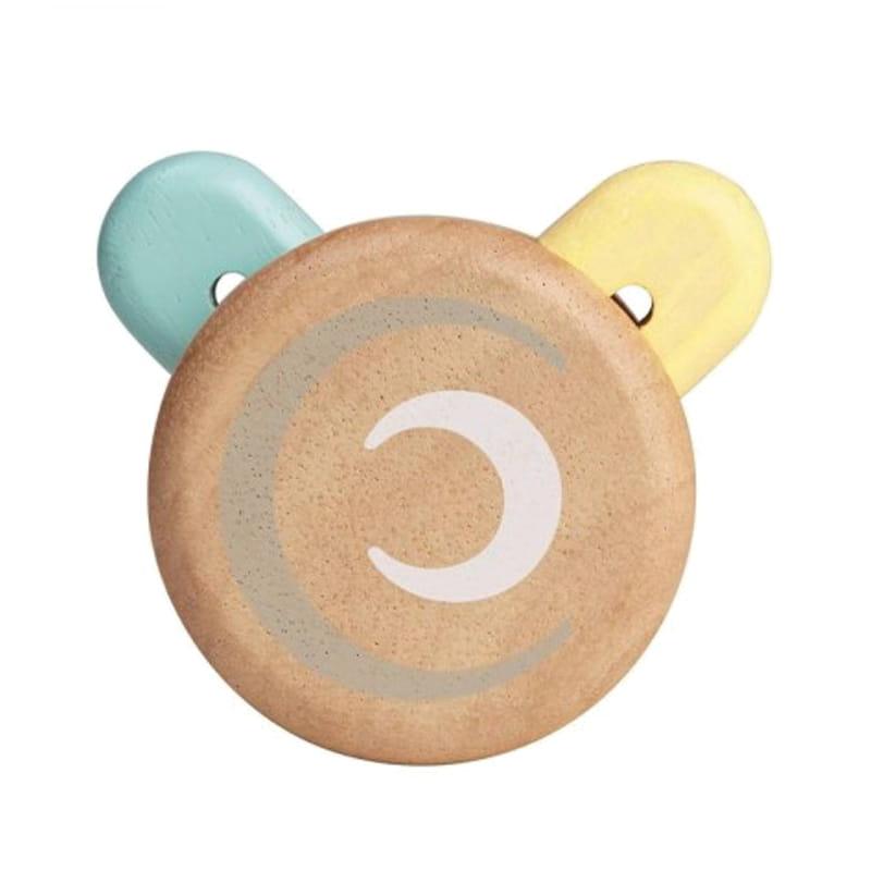 Plan Toys: pastelowa zabawka dla niemowląt Peek-a-Boo Roller - Noski Noski