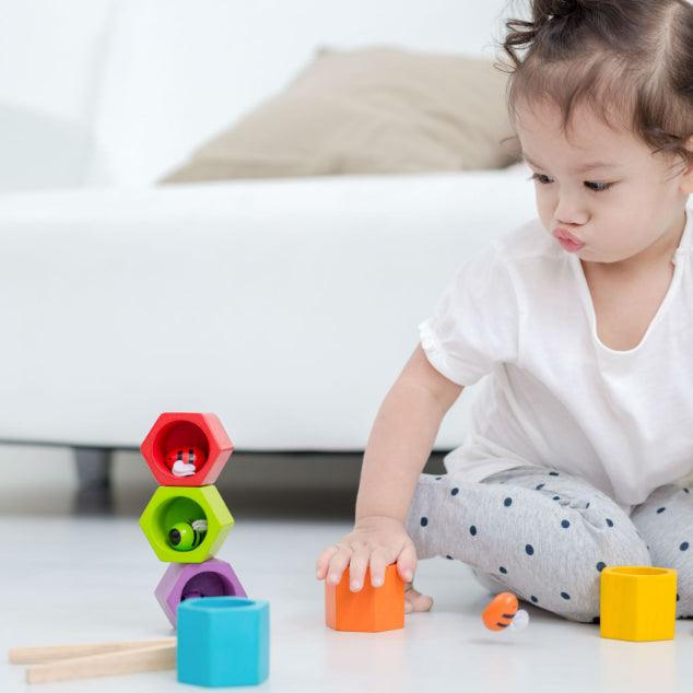 Plan Toys: plaster miodu Bee Hives - Noski Noski