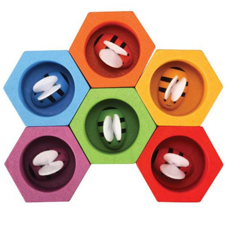 Plan Toys: plaster miodu Bee Hives - Noski Noski