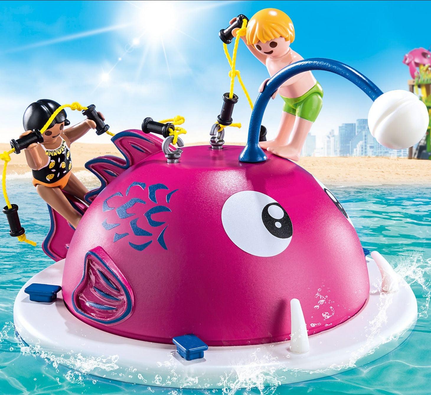Pływająca wyspa Family Fun - zabawa w wodzie z Playmobil