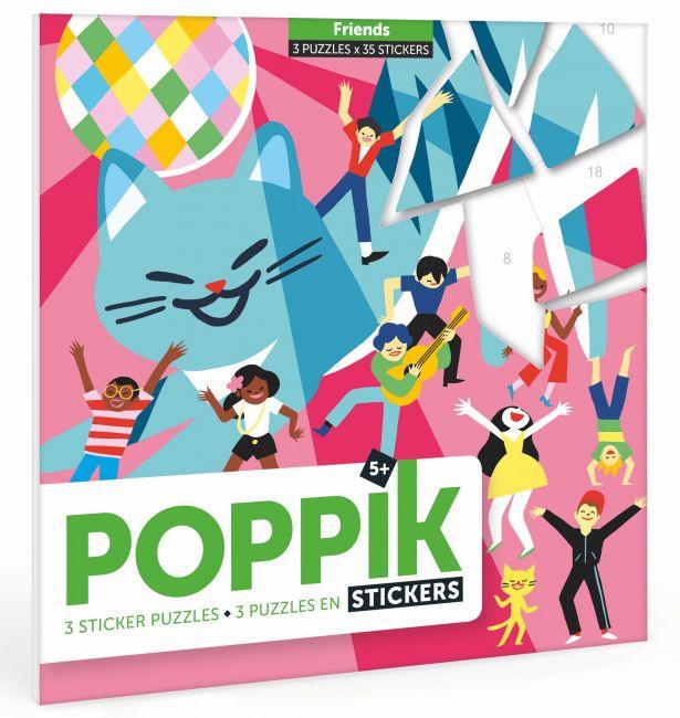 Poppik: naklejki puzzle kotki Cats - Noski Noski