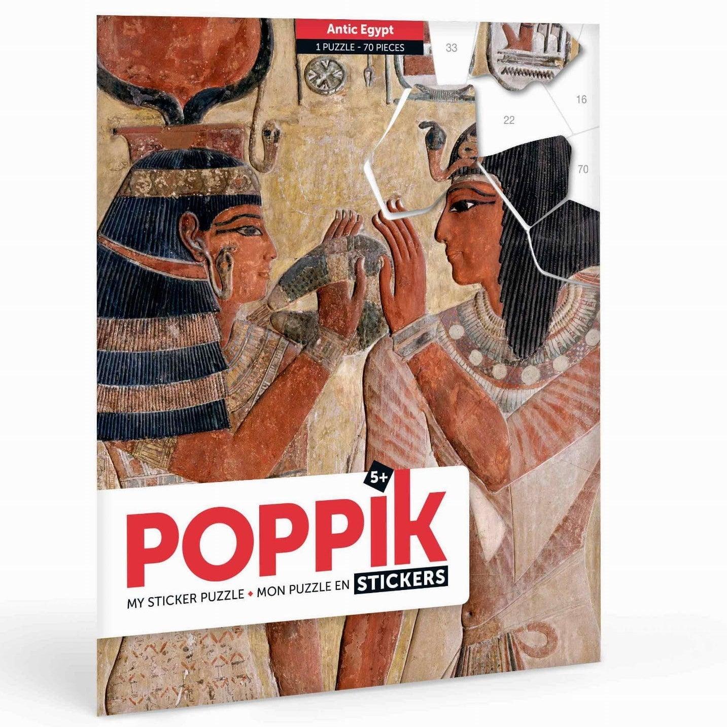 Poppik: puzzle wyklejanka Starożytny Egipt - Noski Noski