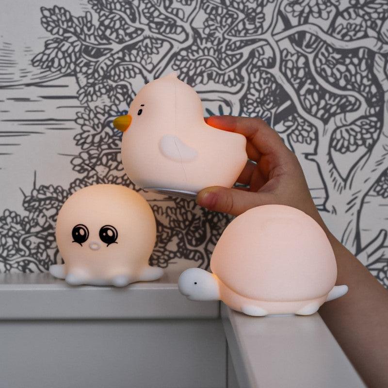 Rabbit & Friends: silikonowe mini lampki Woda - Noski Noski