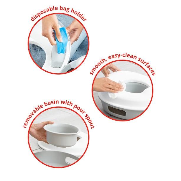 Skip Hop: nocnik Go Time 3in1 Potty - Noski Noski