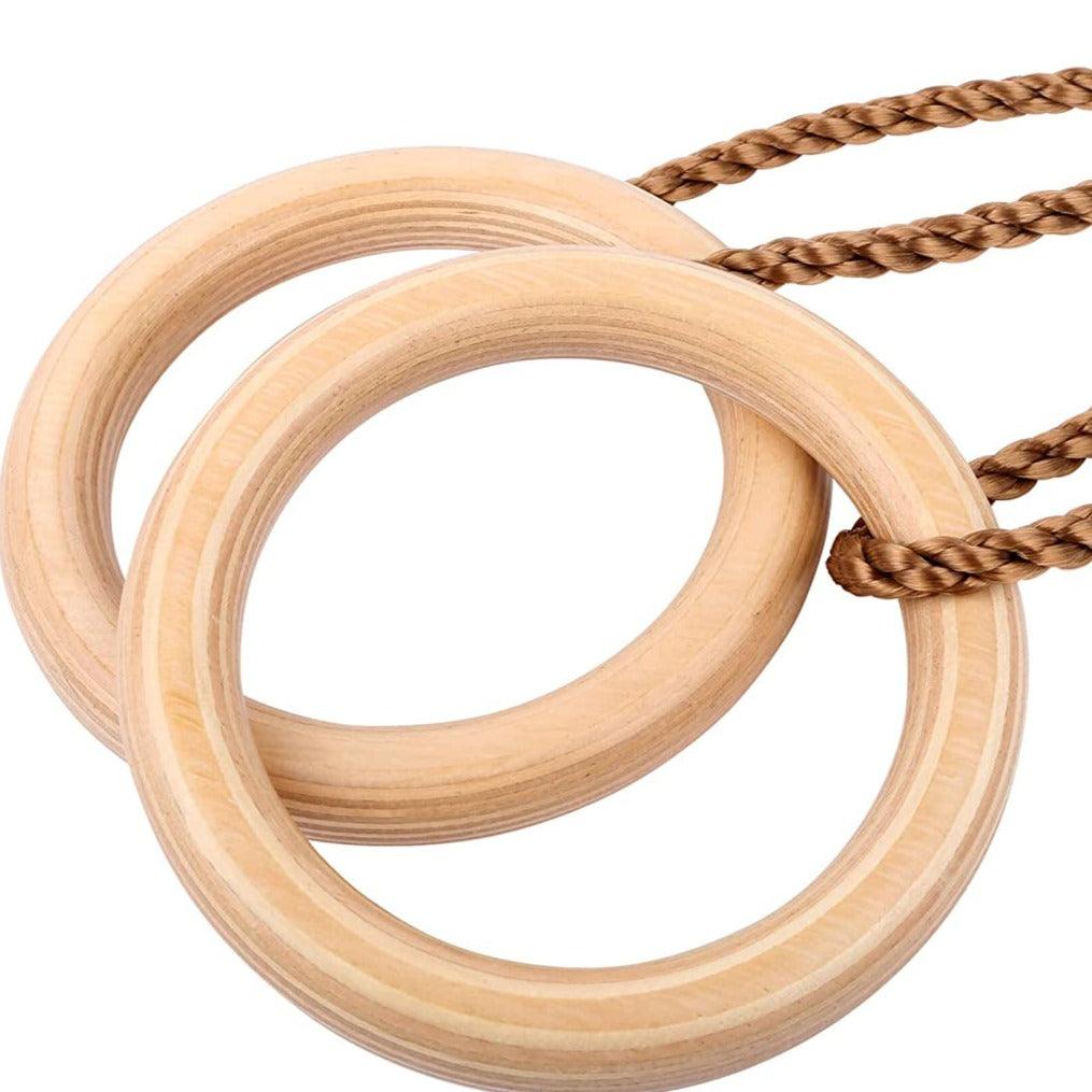 Small Foot: drewniane kółka gimnastyczne Gymnastics Rings - Noski Noski