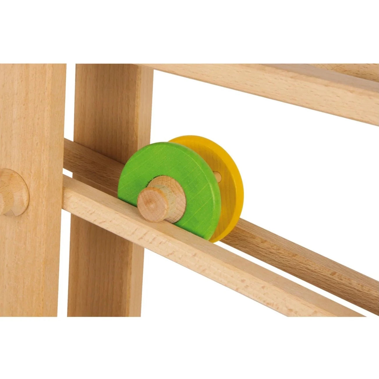 Small Foot: gigantyczna drewniana zjeżdżalnia Marble Run Giant - Noski Noski