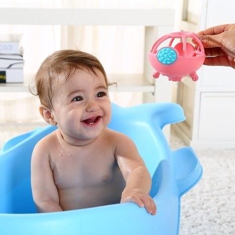 Smily Mia: silikonowy gryzak hipopotam Nick - Noski Noski