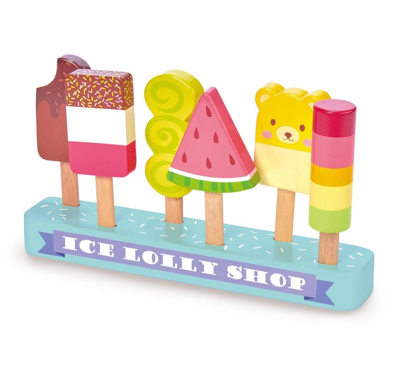 Tender Leaf Toys: drewniana lodziarnia Ice Lolly Shop - Noski Noski