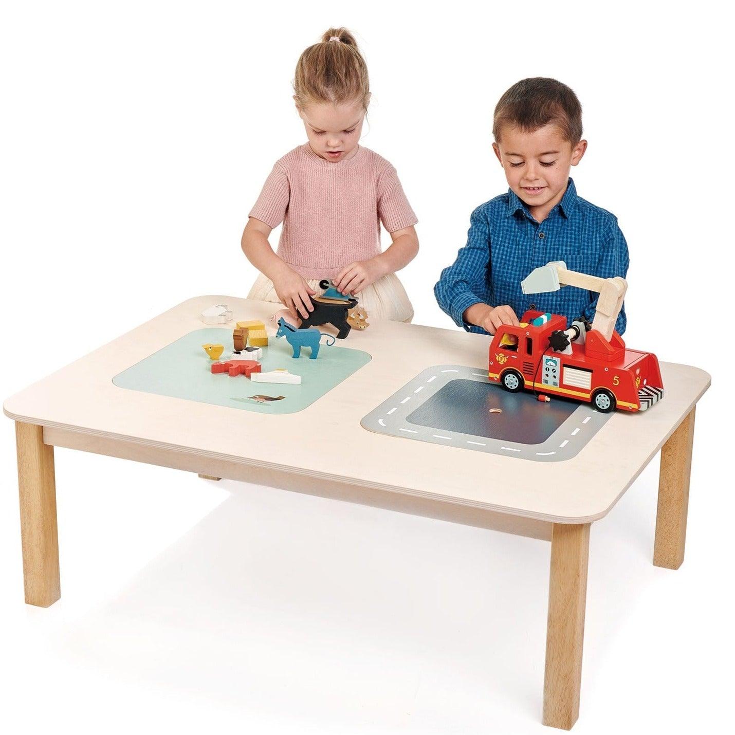  PLAY Mesa de actividades para bebés y mesa de aprendizaje, 7 en  1, juego de mesa de actividades para niños, juguete educativo temprano, mesa  musical y mesa de bloques, juguetes para