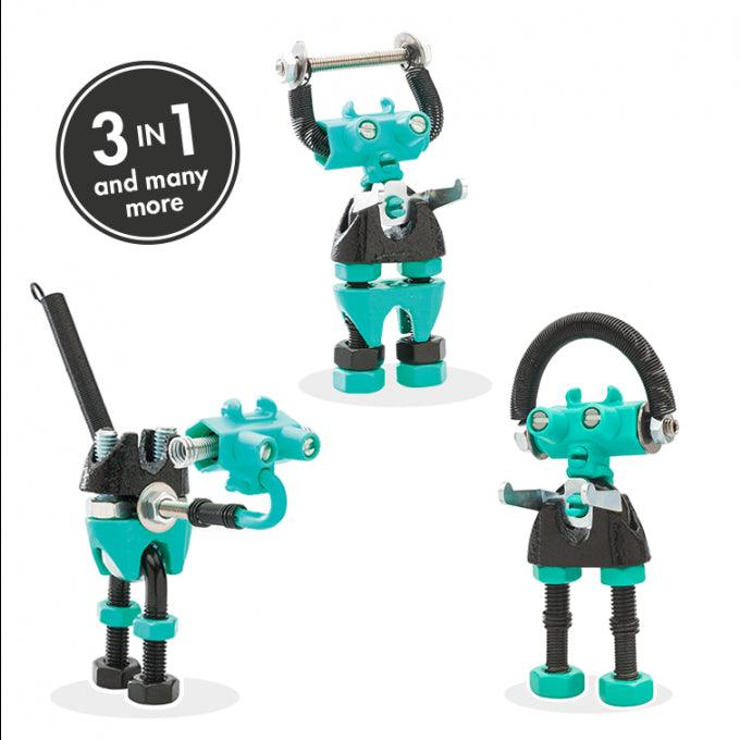 The Offbits: śrubki konstrukcyjne średni zestaw 3w1 Character Kit - Noski Noski