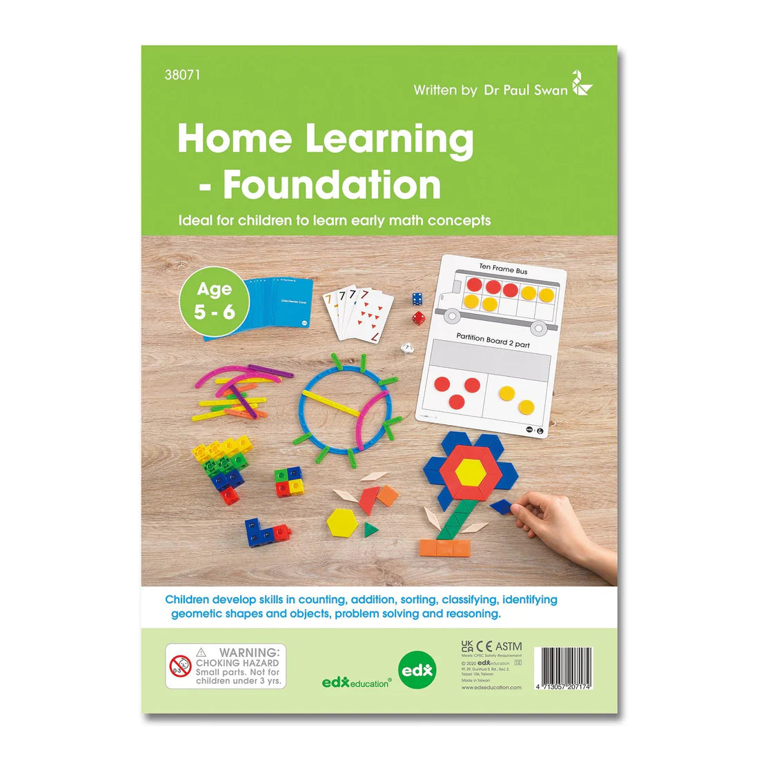 TickiT: zestaw edukacyjny matematyka Maths Home Learning 5-6 lat - Noski Noski