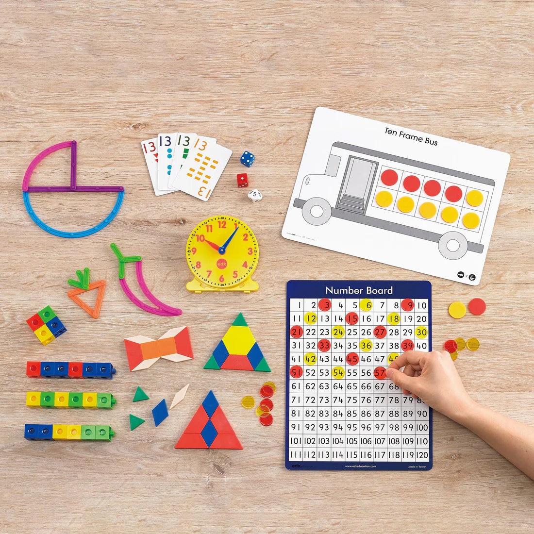 TickiT: zestaw edukacyjny matematyka Maths Home Learning 6-7 lat - Noski Noski