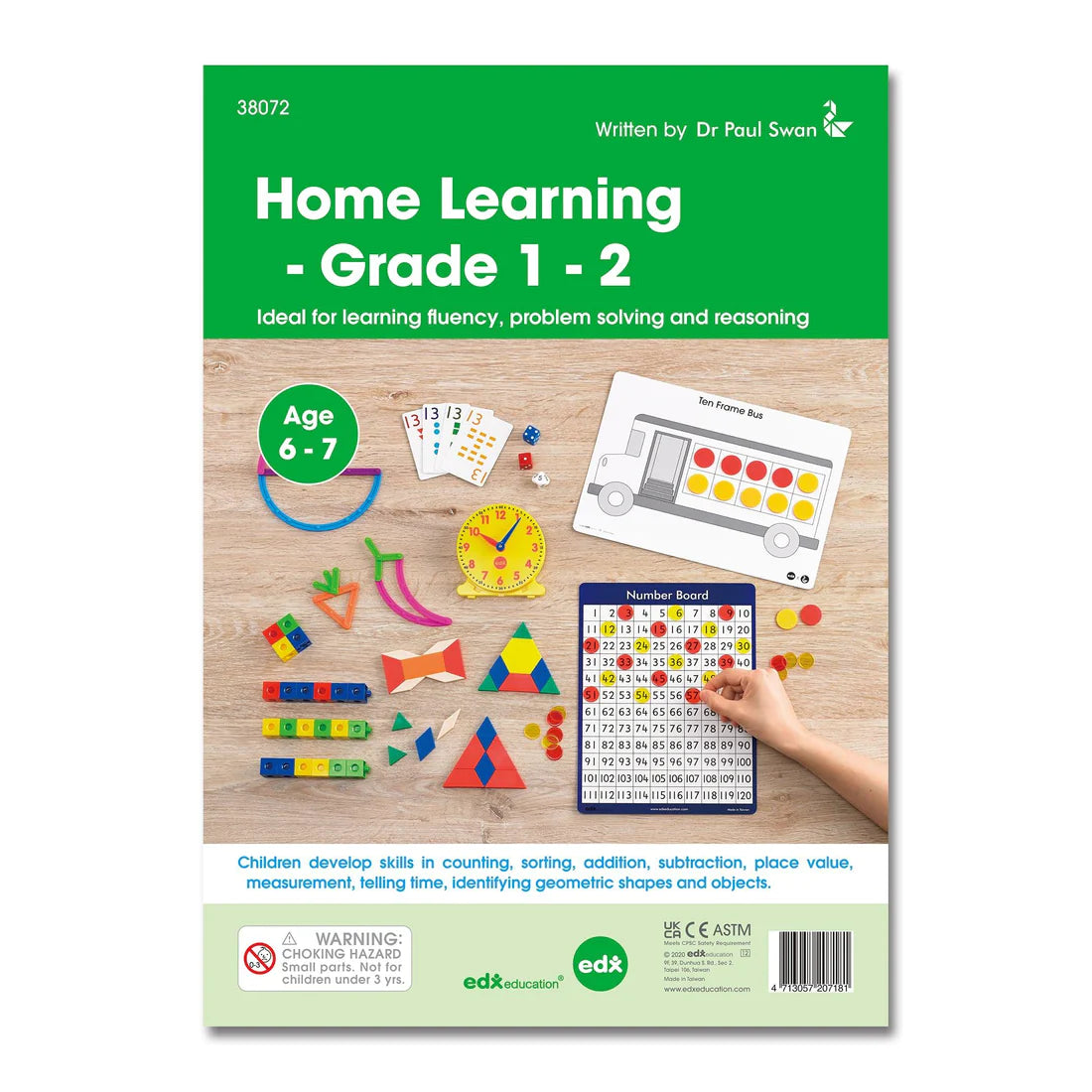 TickiT: zestaw edukacyjny matematyka Maths Home Learning 6-7 lat - Noski Noski